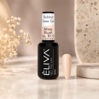 Eliva Rubber Base Gel Misty Blush R110